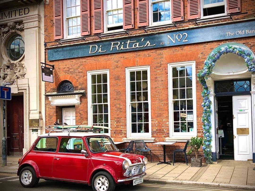 A beautiful historic building brought to life by Di Rita's (a firm italian favourite restaurant)